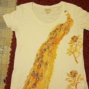 Lucky Brand peacock shirt